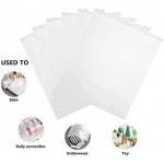 ENPOINT Frosted Poly Bags, 100PCS 6x9 in Sock Packaging Zipper Storage  Bags, Small Zip Lock Plastic Bag for Packing Gloves, Phone Case,  Sunglasses