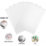 Clear Poly Shirt Bags, Svaldo 10"x13" (100 Pack) 3 Mil Fosted Resealable Apparel Zip Bags for Shipping, Reclosable Zipper Poly Bags for Packaging Clothing, T-Shirt, Prints, Photos, Documents